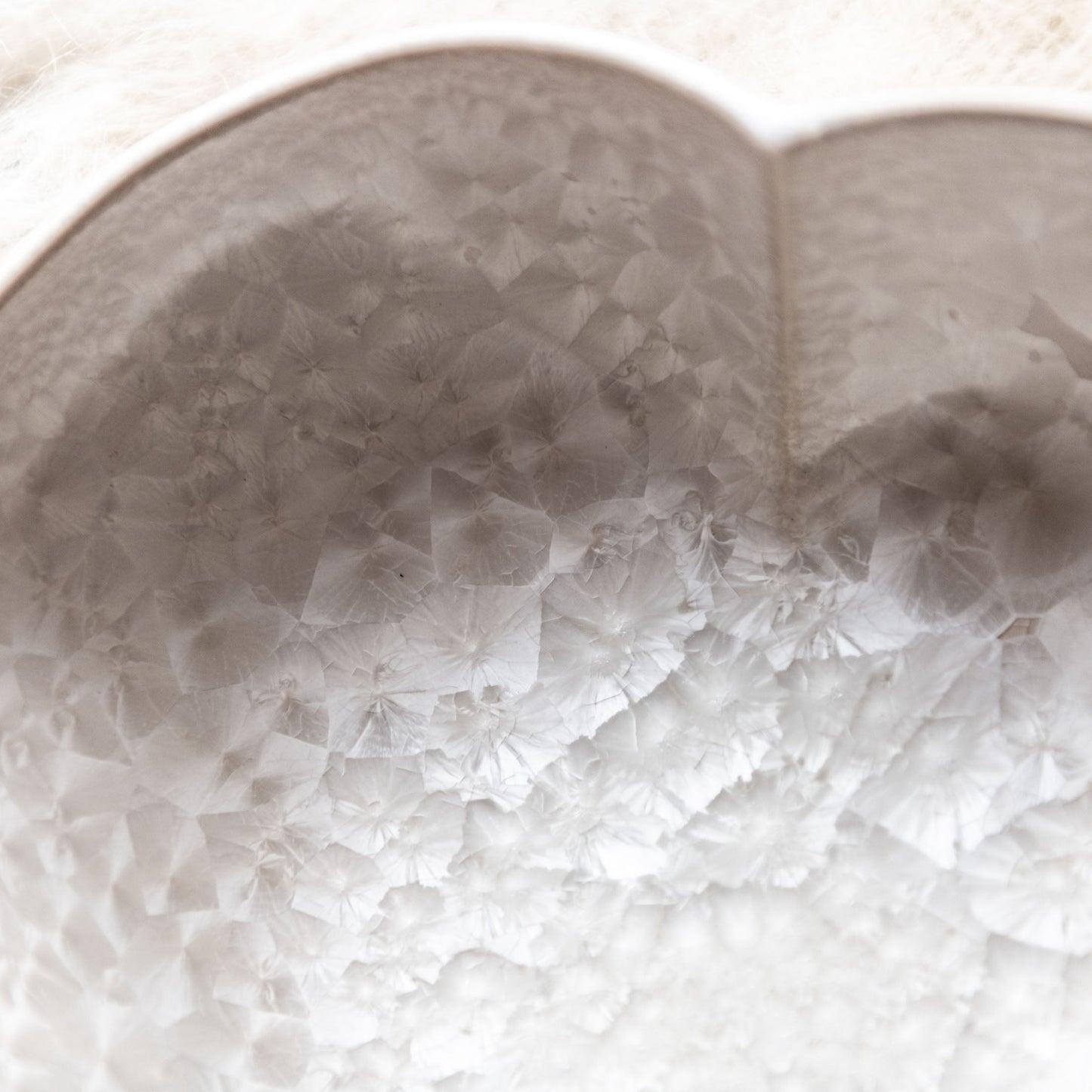 Crystalline Twist Heart Bowl