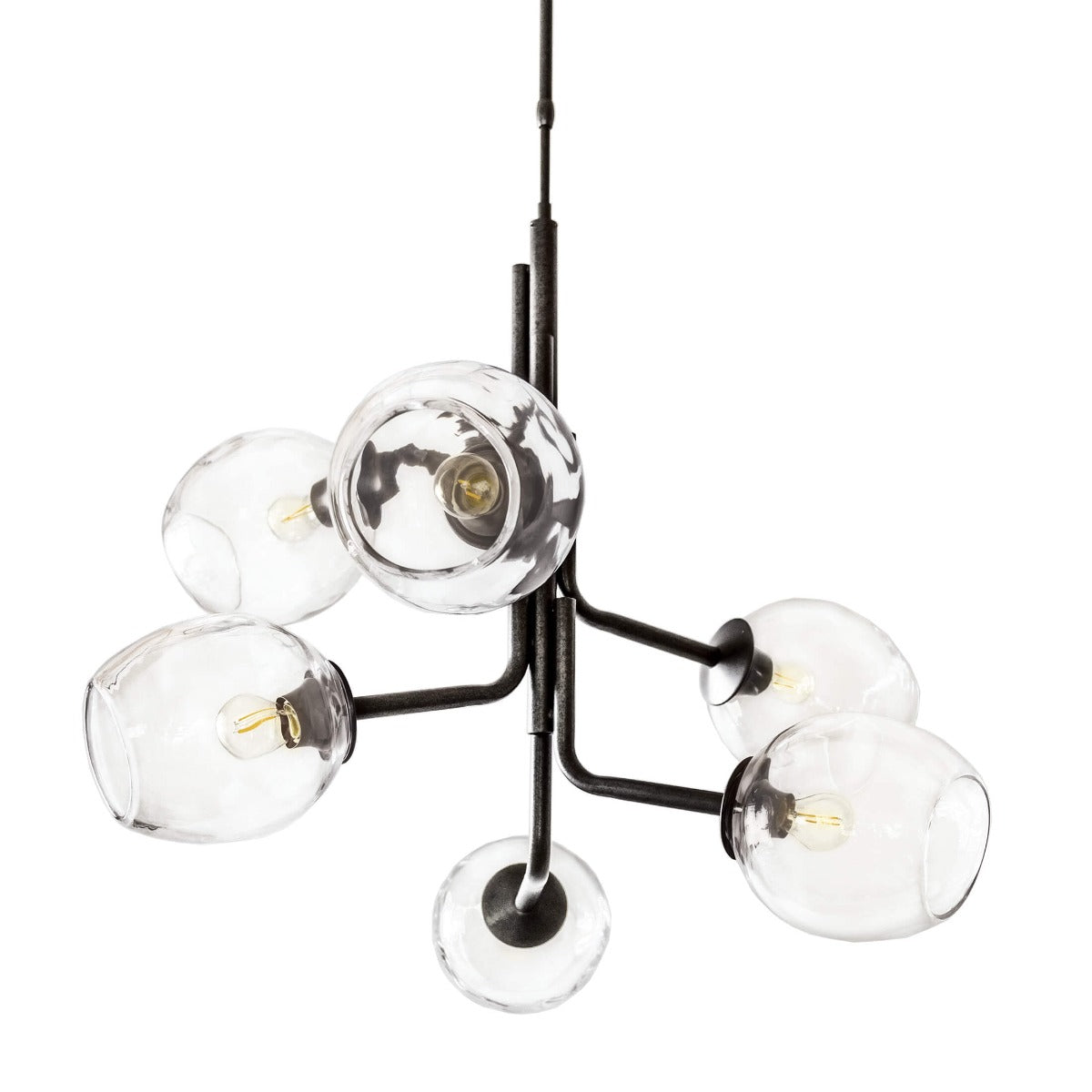 Caledonia Chandelier with 6 Globes