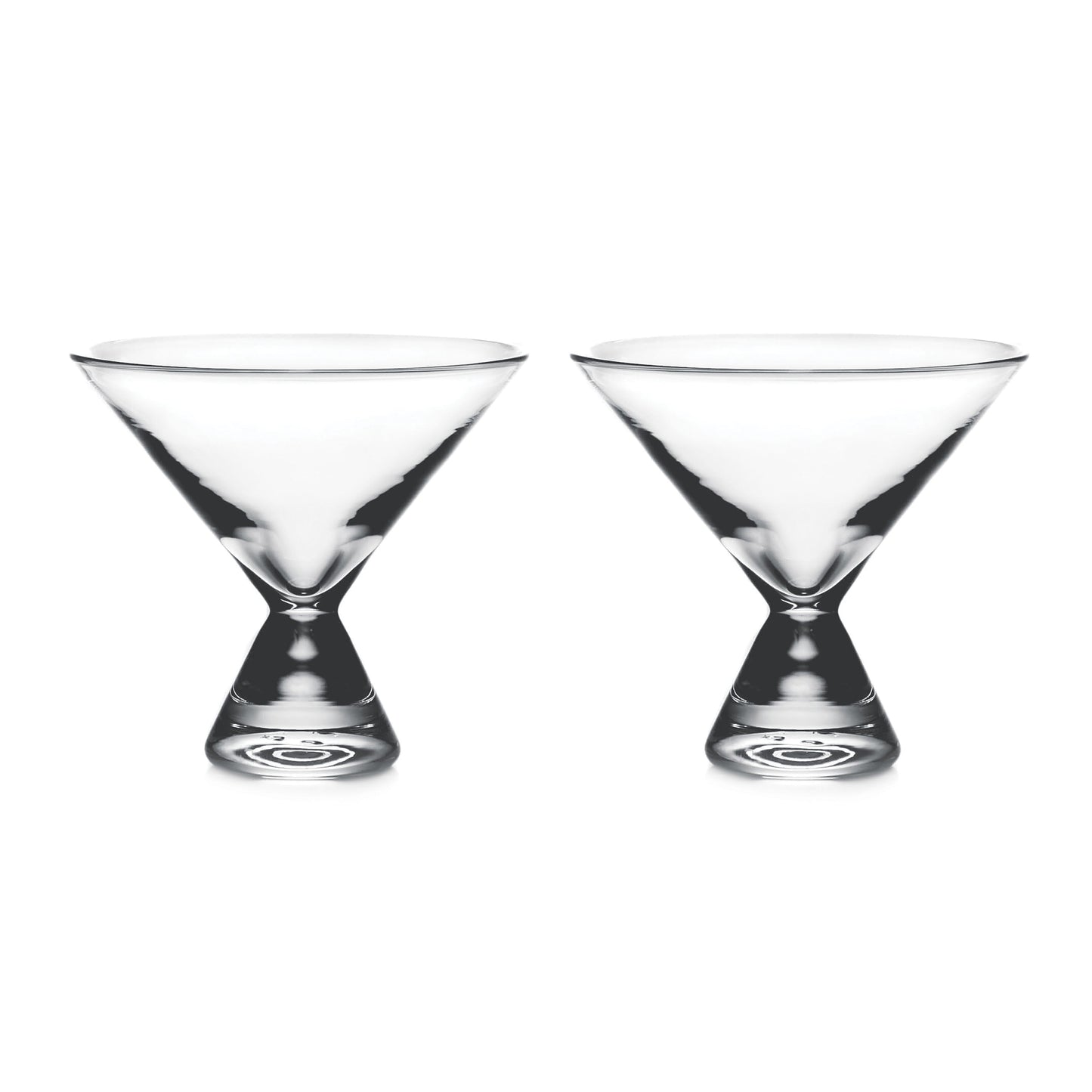 Westport Stemless Martini in Gift Box - Set of 2