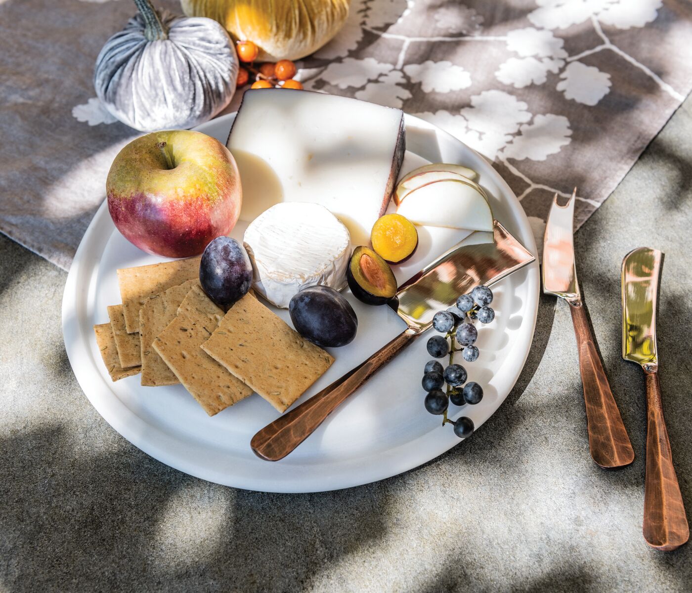 Cheese Board — White Marble