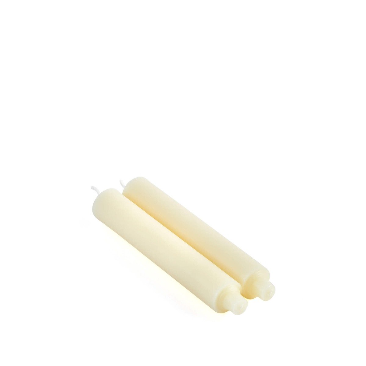 Column Taper Candle, 9 Inch, Set of 2 — Cream