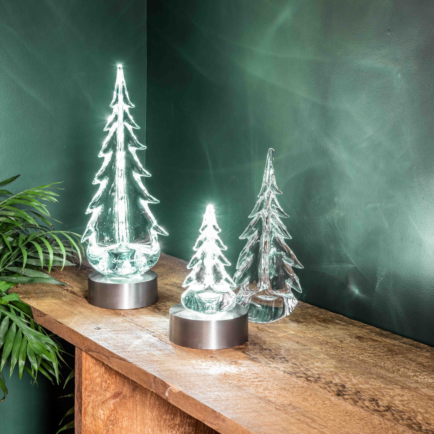 Vermont Evergreen & LED Set
