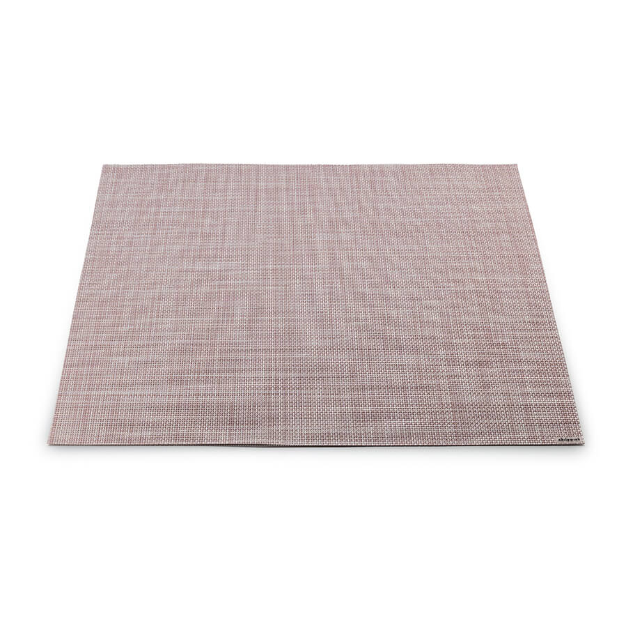 Blush Mini Basketweave Rectangle Placemat