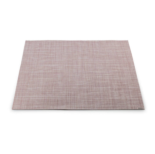 Blush Mini Basketweave Rectangle Placemat
