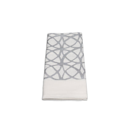 Concentric Rings Linen Napkins - Set of 4