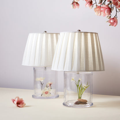Nantucket Lamp & Pembroke Shade, Set of 2