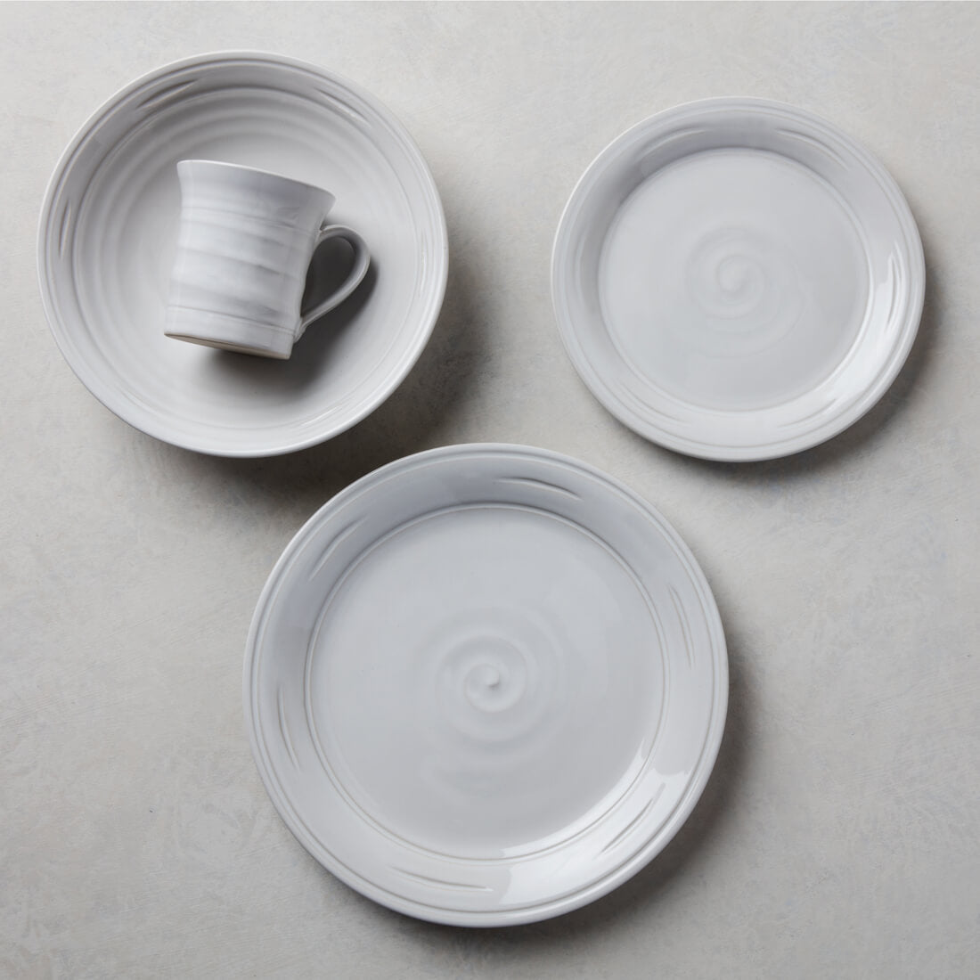 Belmont Dinnerware — Dove