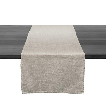 Linen Runner, 95 Inch — Natural