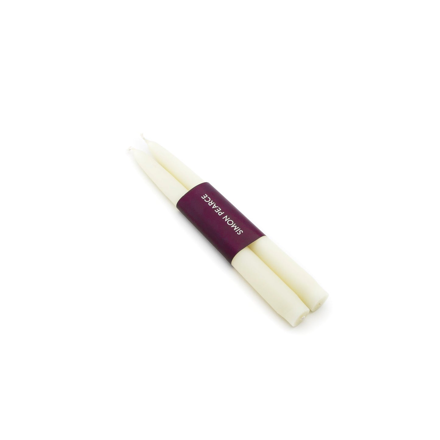 Taper Candle, Set of 2 — Ivory