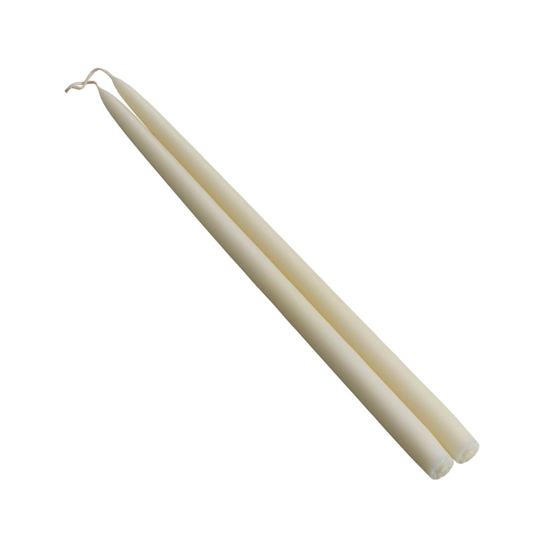 Taper Candle, Set of 2 — Ivory
