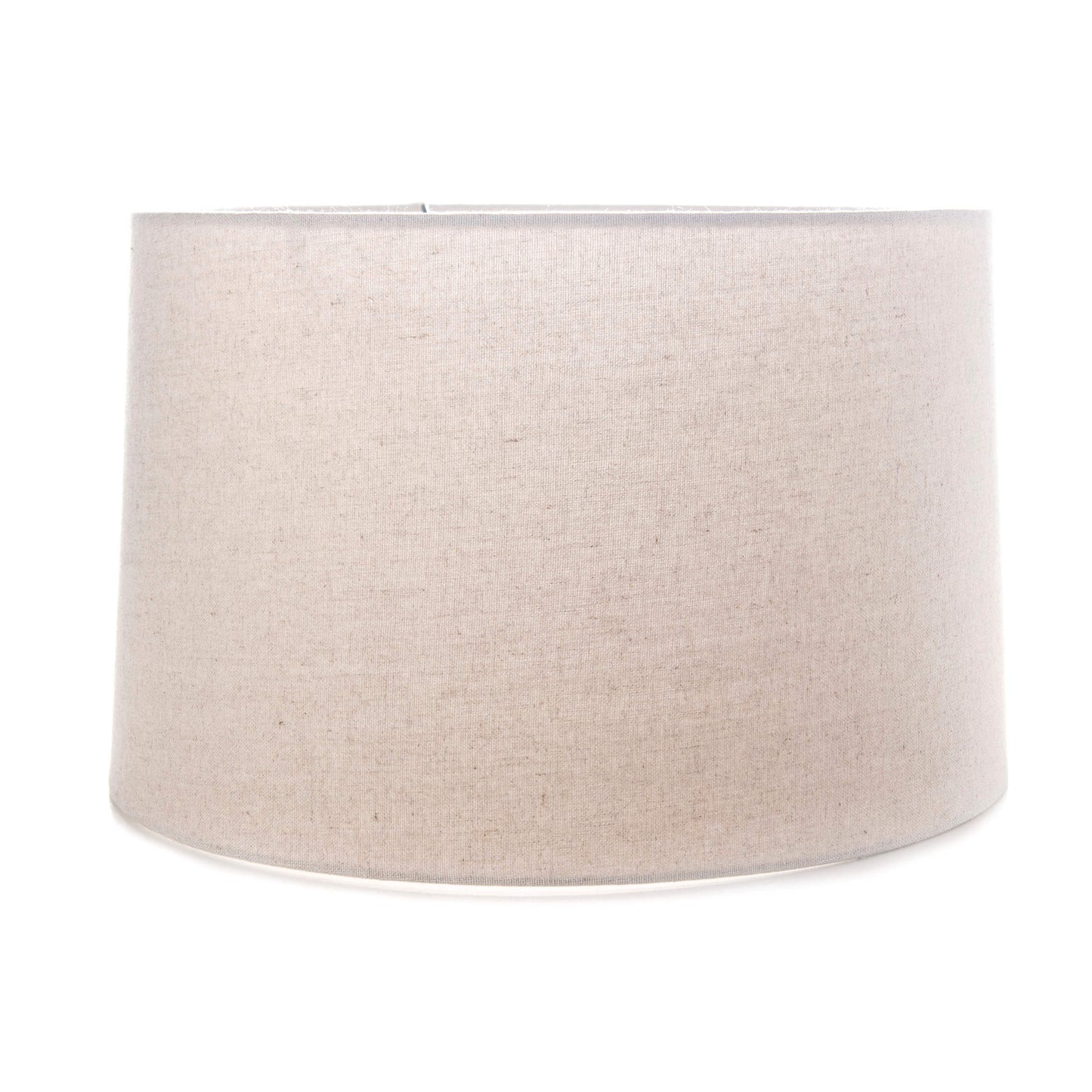 Linen Barrel Shade — Natural