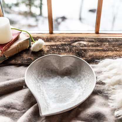 Crystalline Twist Heart Bowl