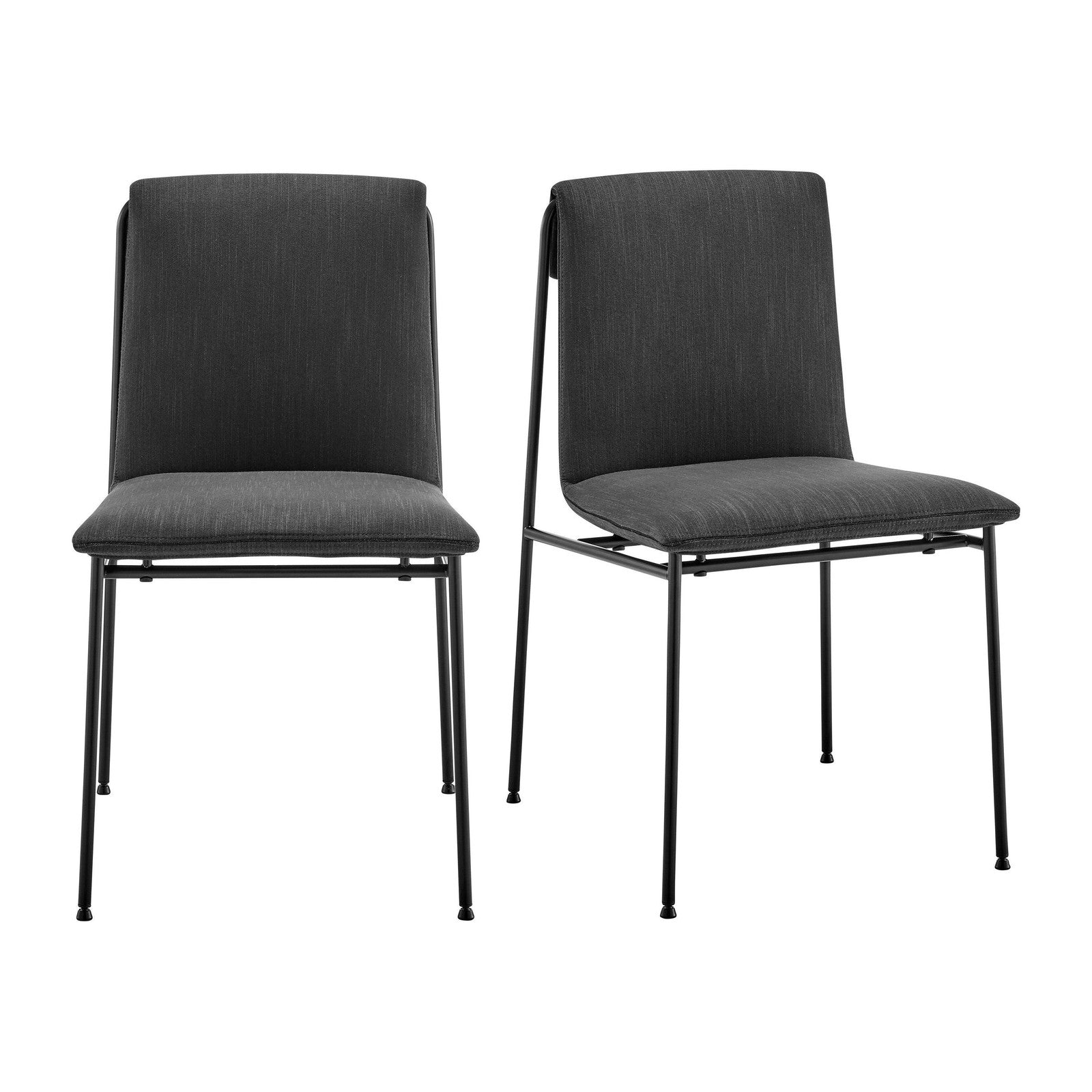 Chaise d'appoint Ludvig de style européen - Lot de 2