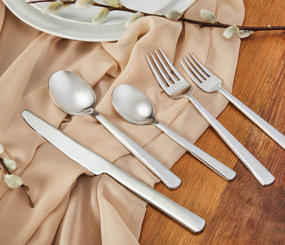 Hanover 5-Piece Flatware Setting