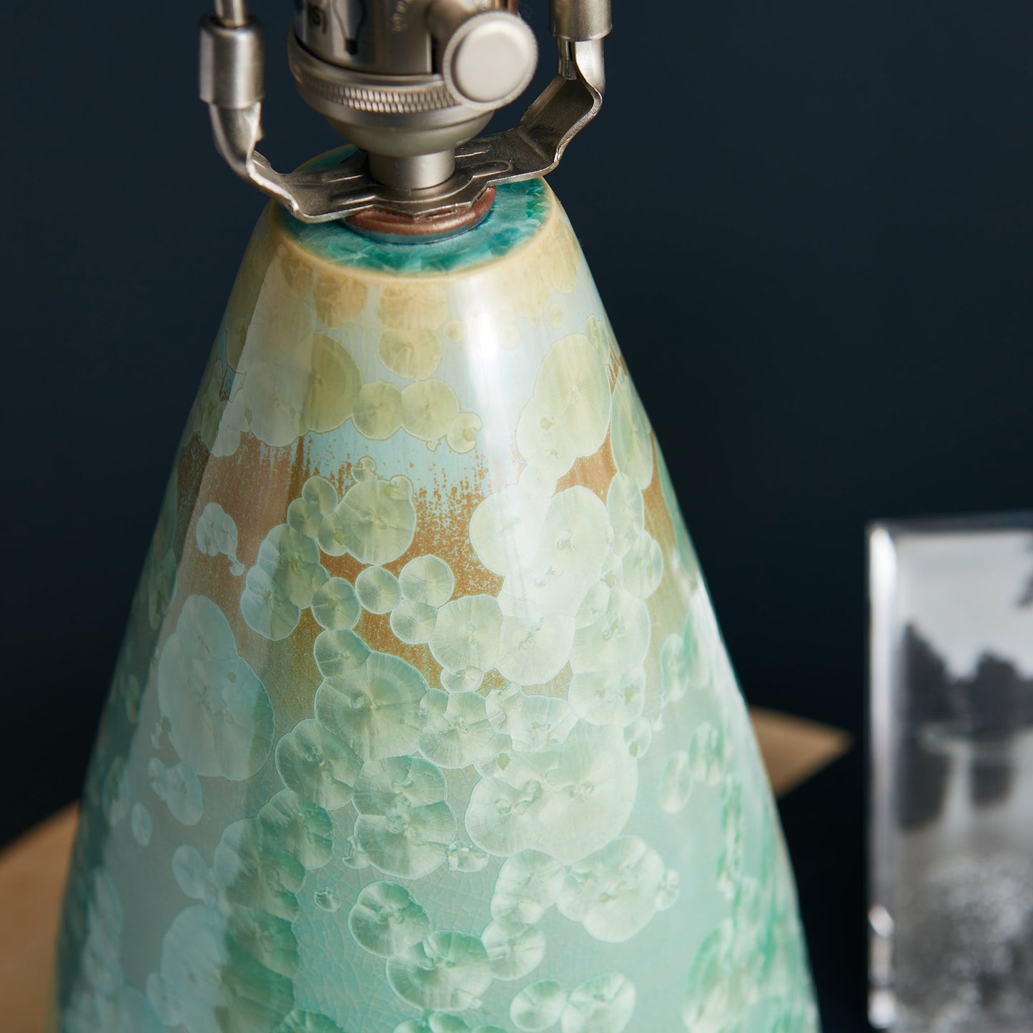 Crystalline Bristol Lamp
