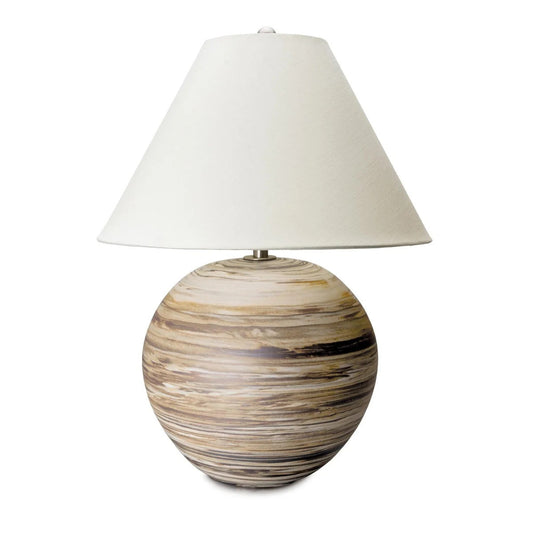 Beachstone Lamp - Round - 2nd - Sand
