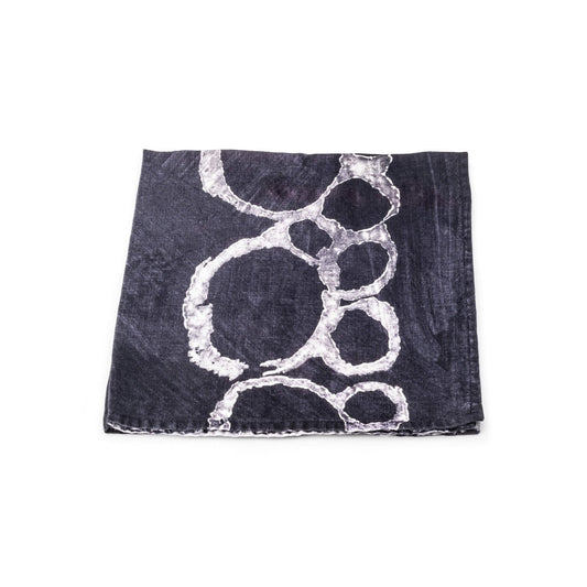 Aubergine Ring Linen Napkin - 18