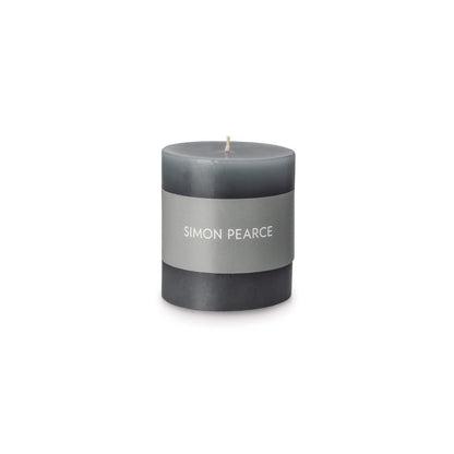 Pewter Pillar Candle