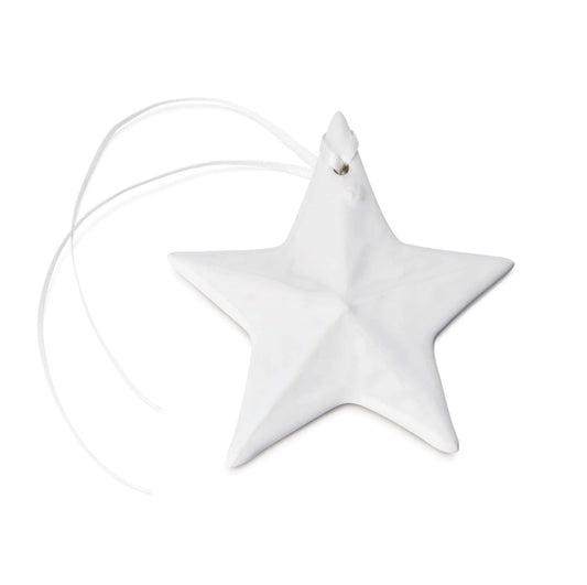 Star Pottery Ornament in Gift Box