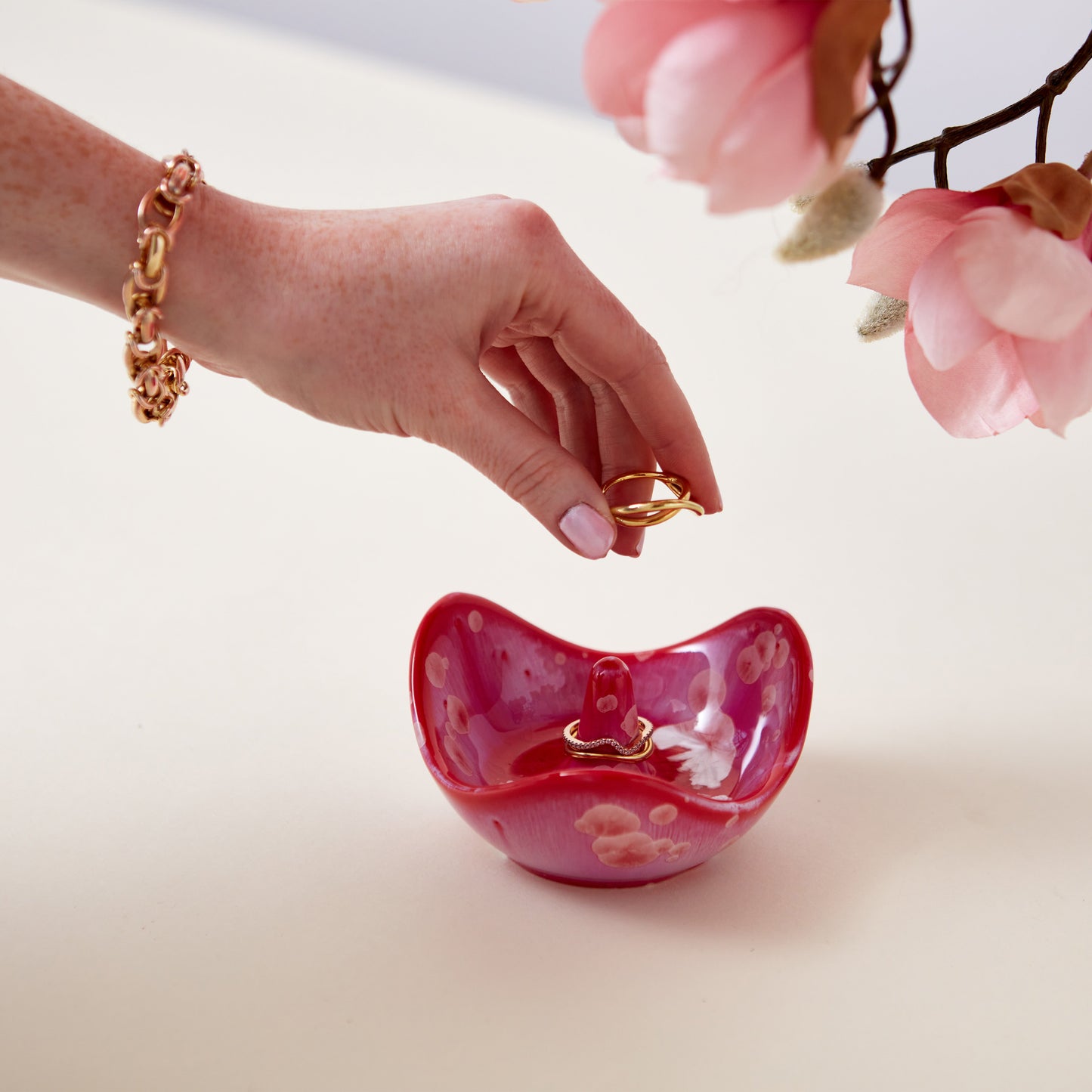 Crystalline Ring Holder