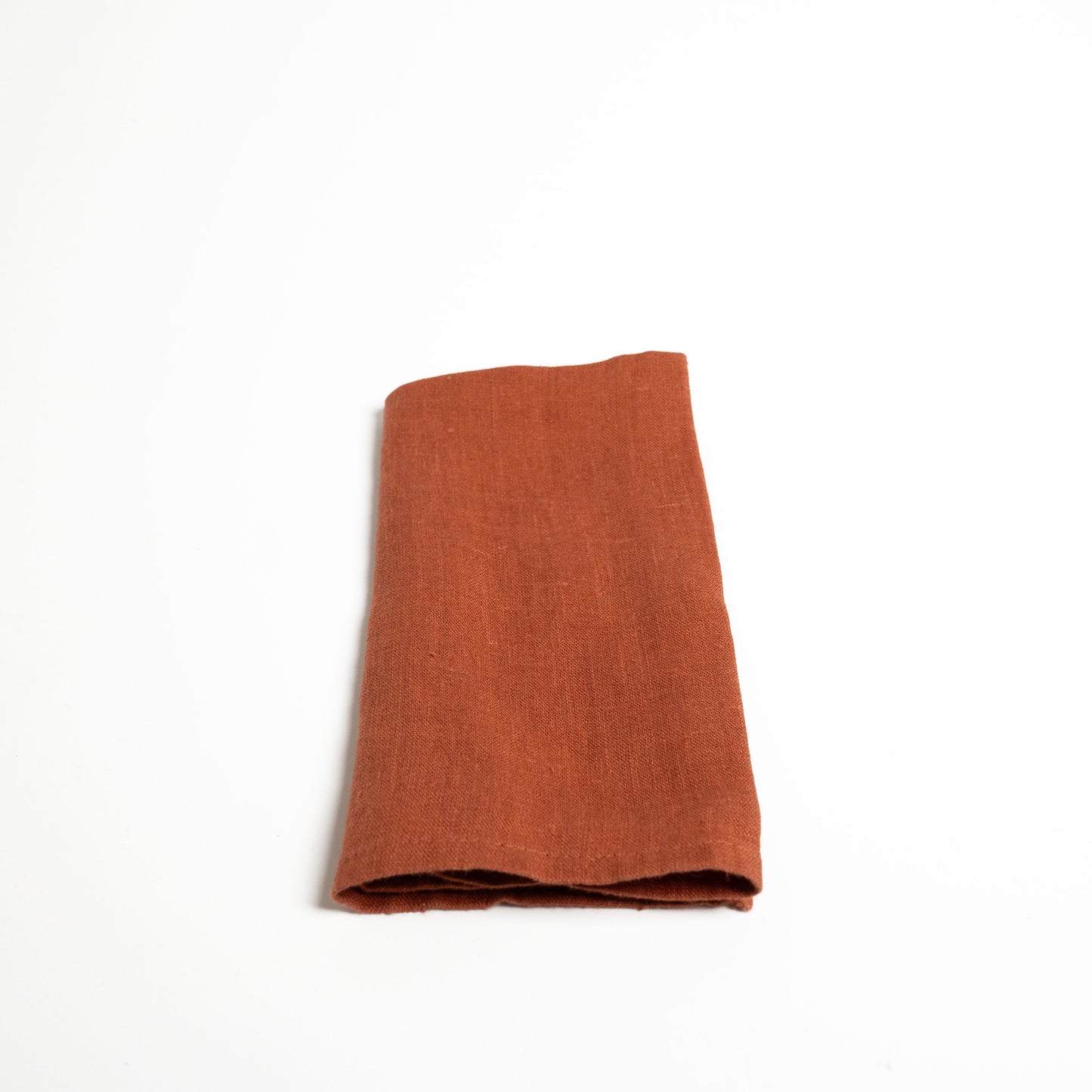 Terracotta Linen Napkins - Set of 4