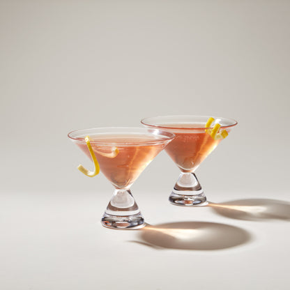 Westport Stemless Martini in Gift Box - Set of 2
