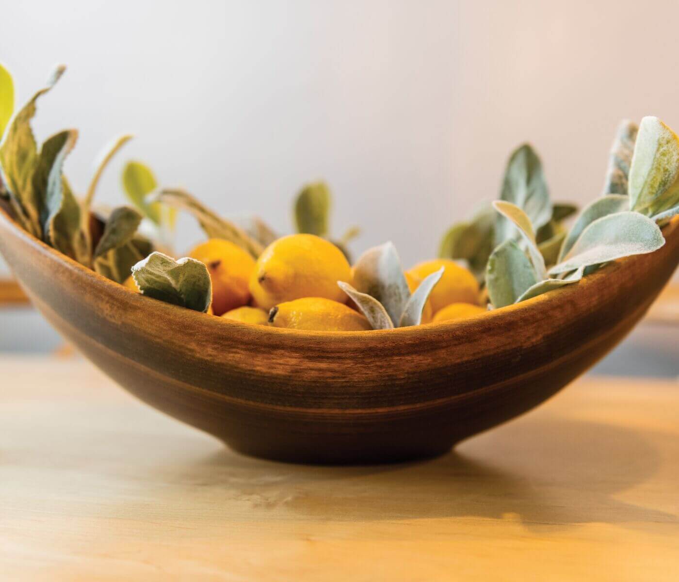Live Edge Bowl — Black Walnut