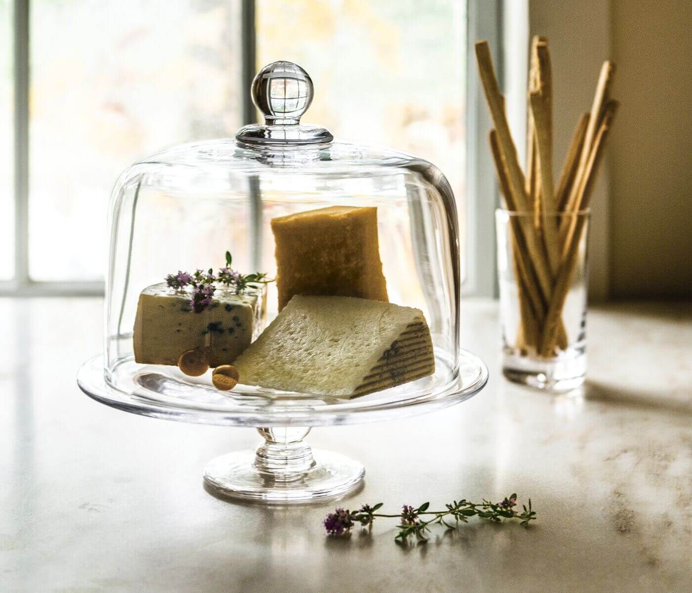 Hartland Cakeplate & Dome Set - Medium