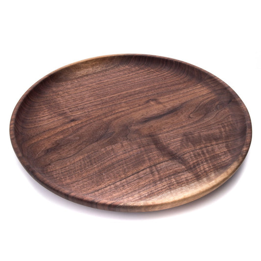 Round Tray, 16 — Black Walnut