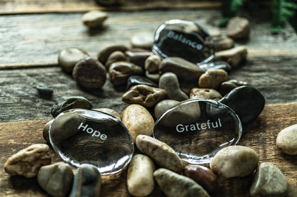 LoveYourBrain Intention Stone — GRATEFUL