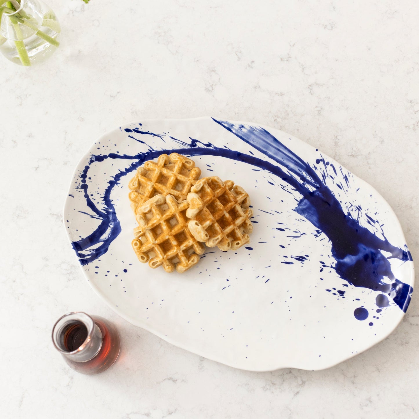 Burlington Oval Platter - L - Artisan Blue