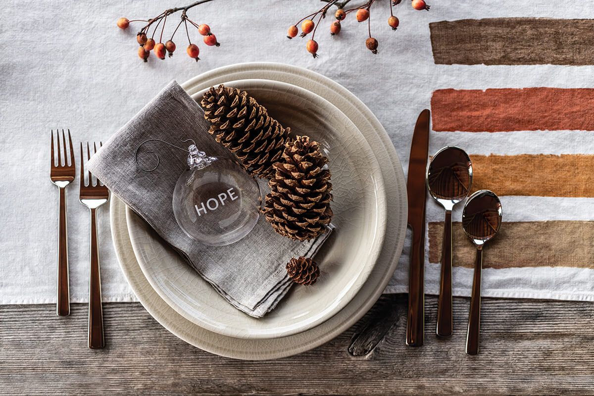 Belmont Dinnerware — Crackle Ivory