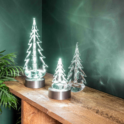 Vermont Evergreen & LED Set